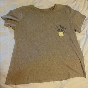 Pact Organic Cotton Tee in tan Heather